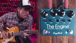 Video thumbnail for DryBell The Engine Foundation Preamp | Overdrive Boost by R.J. Ronquillo