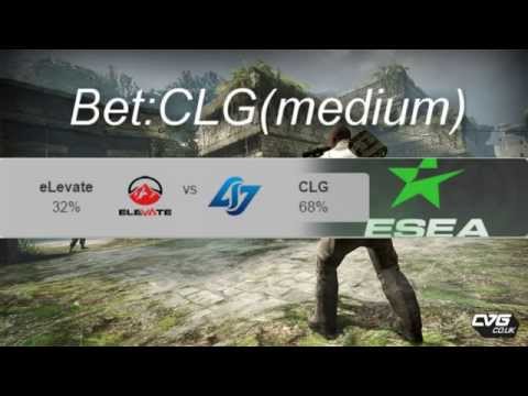 eLevate vs CLG||BET CS GO