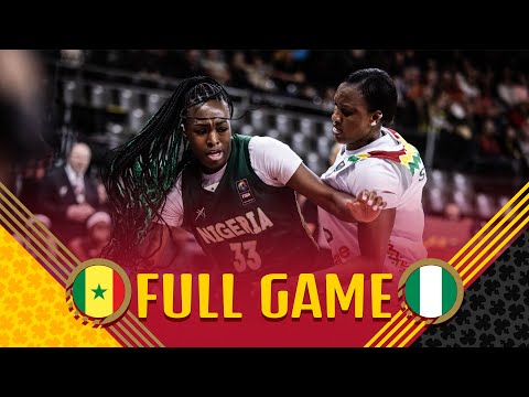 Senegal v Nigeria | Full Basketball Game | FIBA Women's Olympic Qualifying Tournament Belgium 2024
