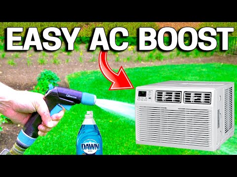Window Air Conditioner Not Cooling? EASY Common Fix - How to Clean a Windows AC