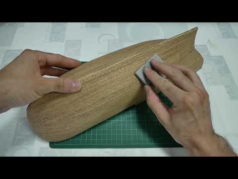 CASCO-017- Como forrar el casco 7. ESSEX - Modelismo Naval