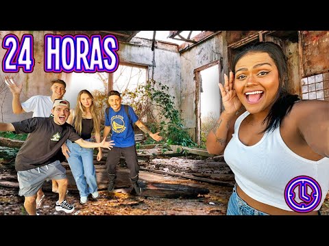 24 HORAS NA CASA ABANDONADA !!!