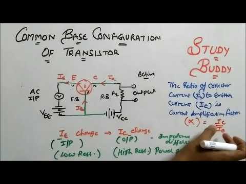 Common Base(CB) Configuration of Transistor Video