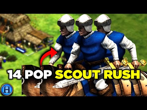 The Fastest Feudal Rush Possible in 2024 | AoE2