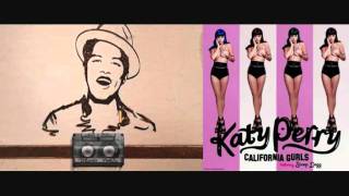Mashup -- Bruno Mars vs Katy Perry - Just the way California gurls are