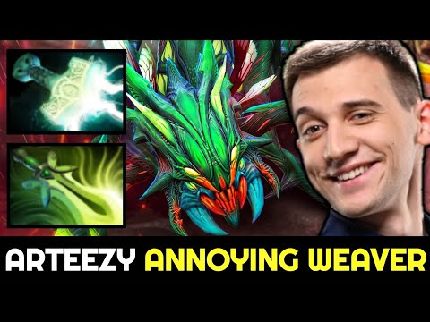 ARTEEZY Carry the Game with Super Annoying Weaver 7.28 Dota 2