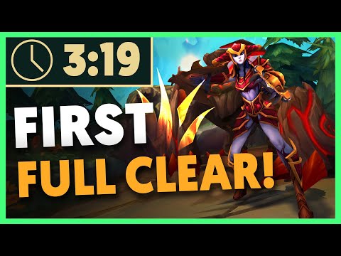 Shyvana Jungle FIRST CLEAR Guide for Season 11! LEVEL 4 NO LEASH! [LEAGUE OF LEGENDS]