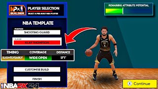 He LEAKED The First Official Replica Build In NBA 2K24! NEW MYPLAYER BUILDER (EARLY)