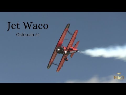 Jet Waco "Screamin' Sasquatch" demo at EAA AirVenture Oshkosh22 #eaa