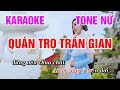 Karaoke Quán Trọ Trần Gian Kim Thoa Tone Nữ Beat Chuẩn Karaoke Nhạc Sống Mới