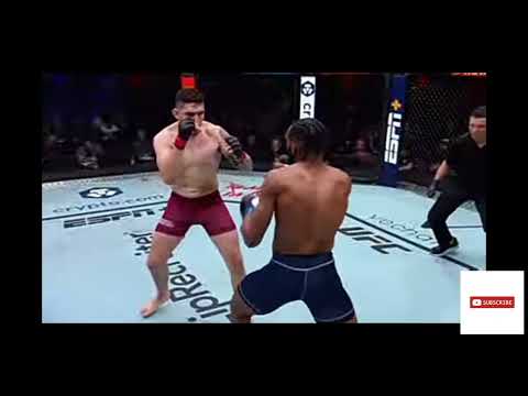 Lutador de Várzea Paulista no UFC