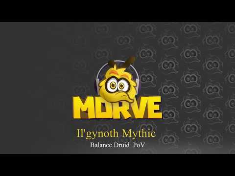 Il'gynoth Mythic - No dispel - Balance Druid PoV