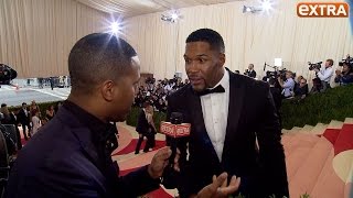 Michael Strahan on Moving from 'Live' to 'GMA,' Says He Doesn't Worry About the Rumors