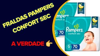 FRALDA PAMPERS CONFORT SEC