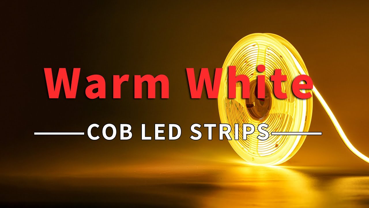 Warm White Led Strip Lights?--2300K White To Yellow Cob Led Strips
