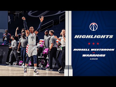 Highlights: Russell Westbrook's Triple-Double vs. Warriors - 4/21/21