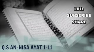 Download lagu Q.S AN-NISA AYAT 1-11 NADA ROST (METODE TILAWATI/METODE UMMI) 2021 mp3 Download lagu Q.S AN-NISA AYAT 1-11 NADA ROST (METODE TILAWATI/METODE UMMI) 2021 mp3