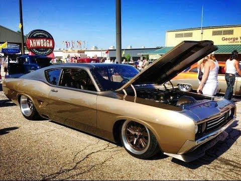 Troy Trepanier 1969 Torino Rad Rides by Troy at the 2013 SEMA show on display with BASF