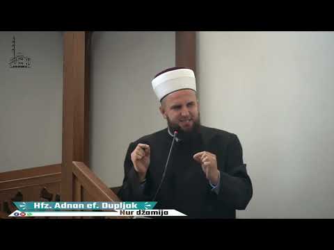 Dobra djela u tajnosti – hfz. Adnan ef. Dupljak