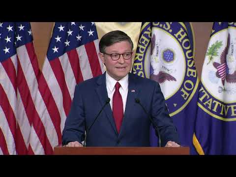 WATCH: House Speaker Mike Johnson speaks after senate passes bill to end government shutdown