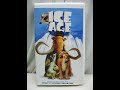 Opening To Ice Age 2002 VHS