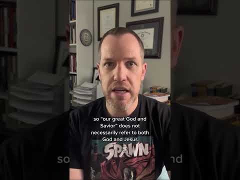 Steht in Titus 2,13, dass Jesus Gott ist?