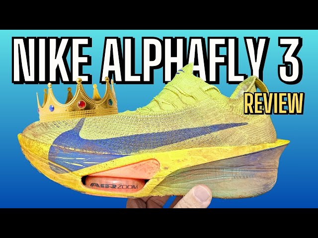 o ALPHAFLY 3 continua sendo o REI dos tênis com placa de carbono? Um review