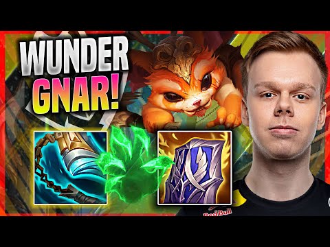 WUNDER IS READY TO PLAY GNAR WITH STRIDEBREAKER! - G2 Wunder Plays Gnar TOP vs Jayce! | Season 11