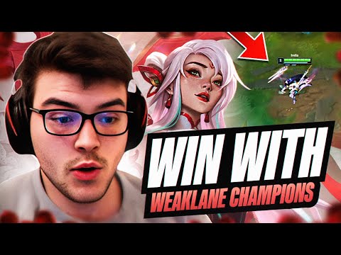 WIN YOUR GAMES when playing WEAK LANE CHAMPIONS