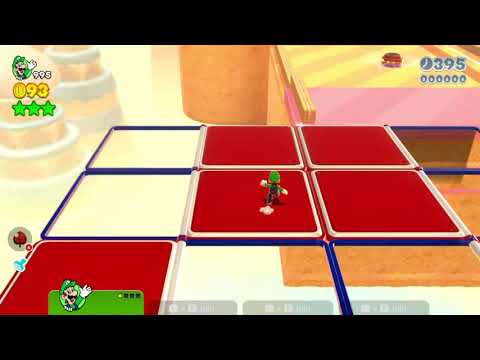 Super Mario 3D World (Switch) 5-6 Itemless Speedrun - Time: 16 (Former WR)