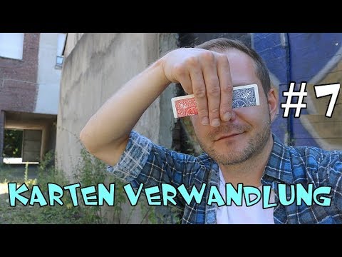 KARTENVERWANDLUNG - einfacher Lost Place Zaubertrick mit Auflösung/Erklärung  ( Folge 7 )