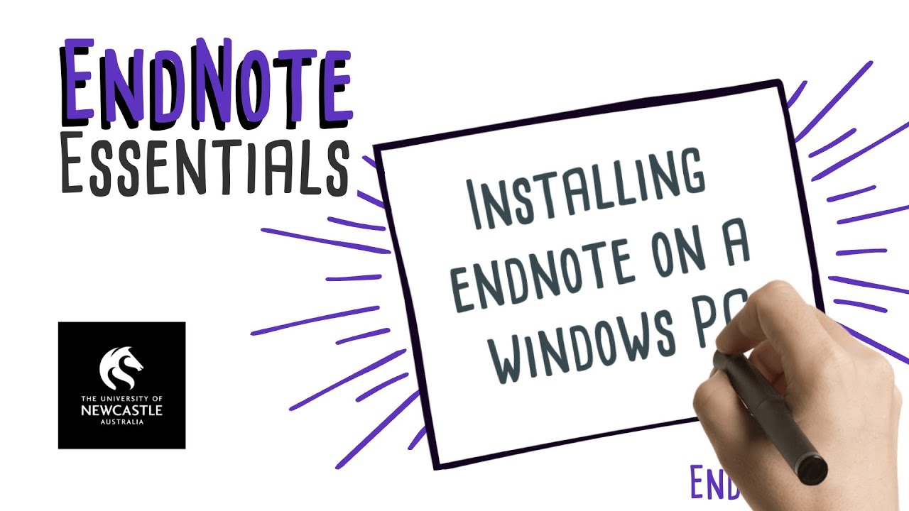 Installing EndNote on a Windows PC