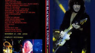 RITCHIE BLACKMORE'S RAINBOW TOKYO 12.11.95 SPOTLIGHT KID TOO LATE FOR TEARS