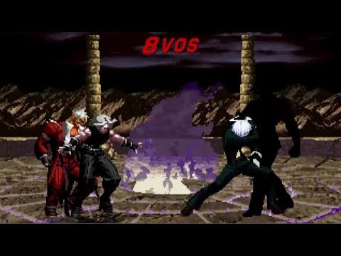 Alejandro Yagami vs Daniel Hernandez Herrera (Duplas Hyper Boss) 2vs2 - 8vos - Kof Mugen