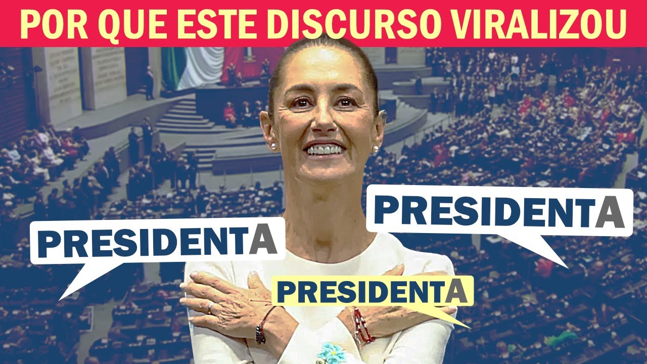 É presidentA: DISCURSO EMOCIONANTE DE CLAUDIA SHEINBAUM NO MÉXICO; DILMA TINHA RAZÃO... | Cortes 247