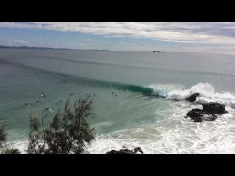 60 seconds wave at The Pass Byron Bay
