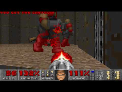 Doom II Hell on Earth Map06 UV Max in 2m22s by Anders Johnsen