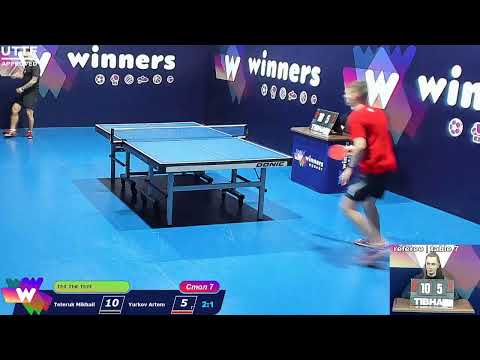 Teteruk Mikhail - Yurkov Artem. WINners. CUP Table Tennis 7 15.12.2020  13:45