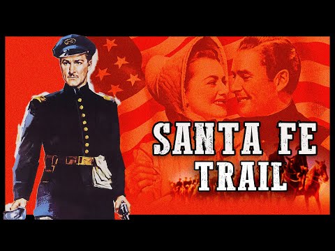 SANTA FE TRAIL -  Full Lentgh Movie in English | Colorized | Errol Flynn