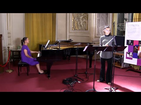 Dan Dediu  – „Pastorale cynique” pentru flaut și pian la mâna stângă.