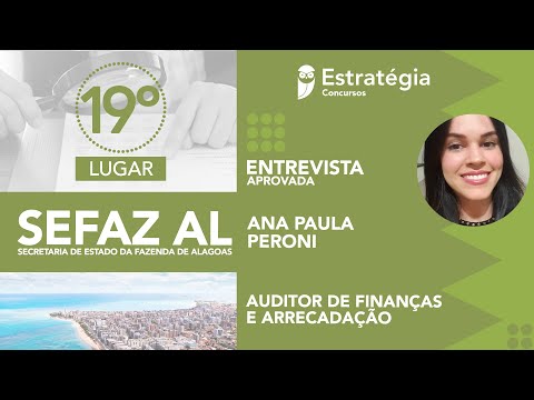 Approved by SEFAZ AL, Ana Paula decides to follow in her mother's footsteps and dedicate herself ...