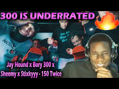 300 IS UNDERRATED 🔥 WaviJus Raects To - Jay Hound x Bory 300 x Sheemy x Stixkyyy - 150 Twice