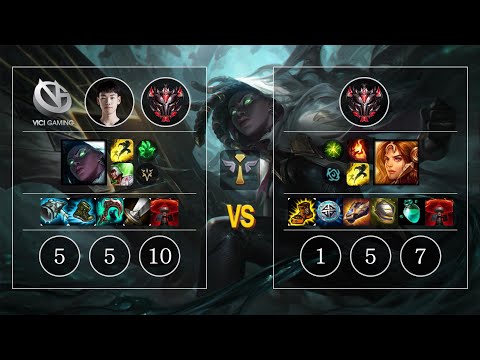 VG Hang Senna vs Leona Sup - KR GrandMaster Patch 10.11