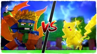 👉 Armadura de NARUTO vs armadura de PIKACHU - MINECRAFT