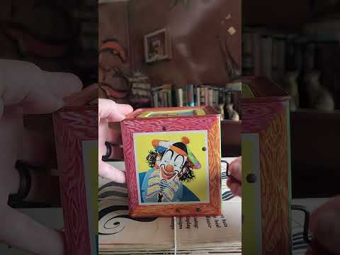 1950's Mattel Jack in the box restored. #vintage #vintagetoys