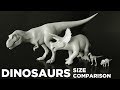 DINOSAURS 3D Comparison