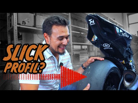 WIE MUSS DER REIFEN 🏍 AUSSEHEN? ODER AUCH NICHT? | Motorrad Rennstrecke | REIFENBILD