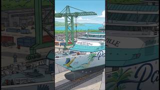 MARGARITAVILLE AT SEA PARADISE on Grand Bahama Shipyard #bahamas #cruiseship  #cruise #cruiselife