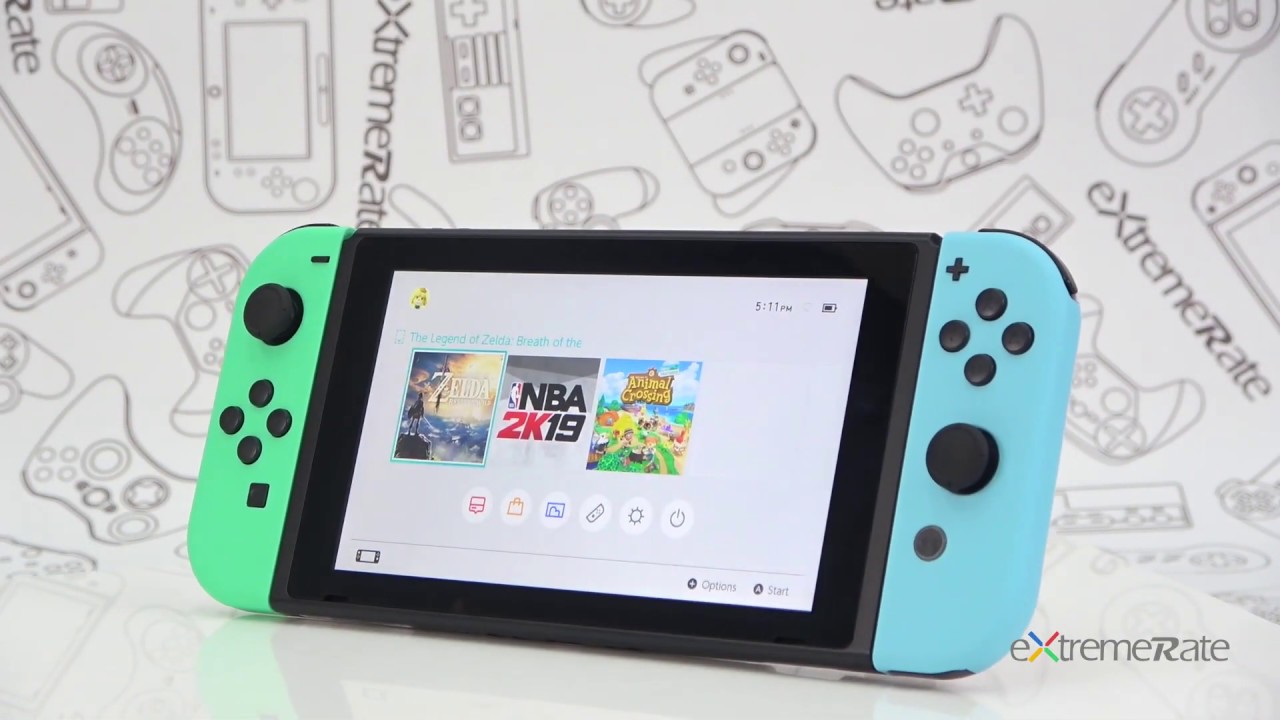 How to Make the Animal Crossing New Horizon Style Nintendo Switch - YouTube