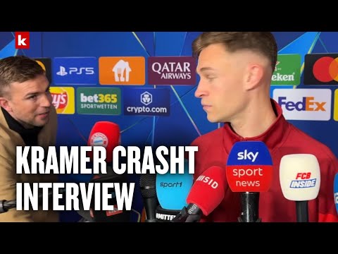 Video Thumbnail: Kramer unterbricht Kimmich-Interview | Leverkusen - FC Bayern 0:2